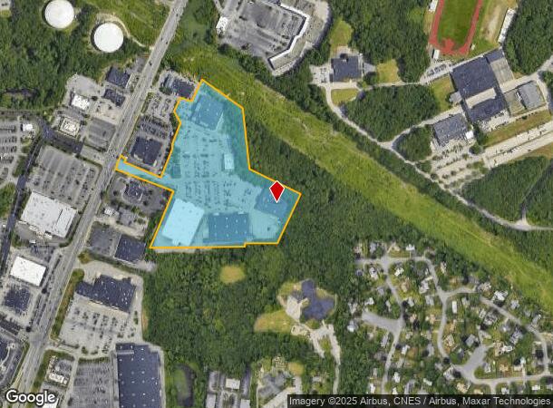 1350 Bald Hill Rd, Warwick, RI Parcel Map