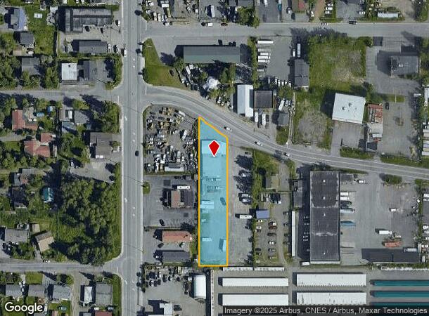 712 W Potter Dr, Anchorage, AK Parcel Map