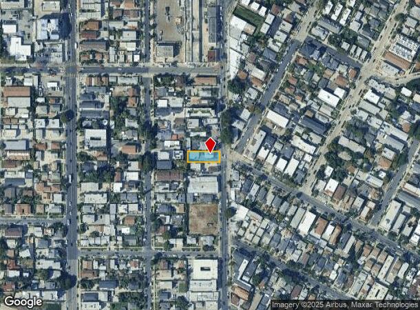  543 N Hoover St, Los Angeles, CA Parcel Map