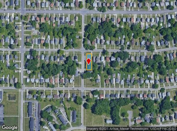  845 W 22Nd St, Lorain, OH Parcel Map