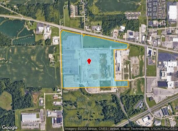  2525 W 4Th St, Ontario, OH Parcel Map