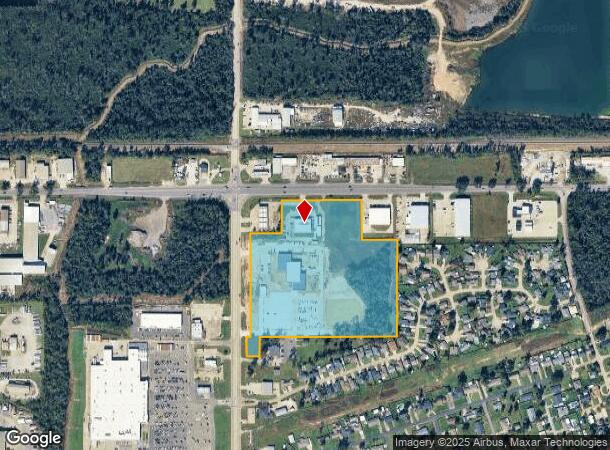  3621 E Napoleon St, Sulphur, LA Parcel Map