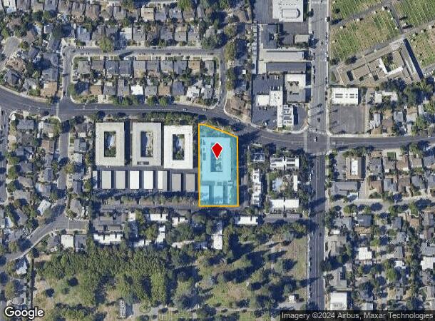  2606 Newhall St, Santa Clara, CA Parcel Map