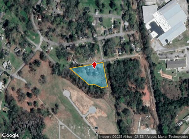  501 W Hampton St, Anderson, SC Parcel Map