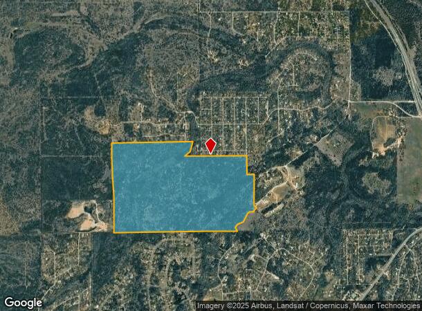  6511 Carpenter Rd, Manchaca, TX Parcel Map