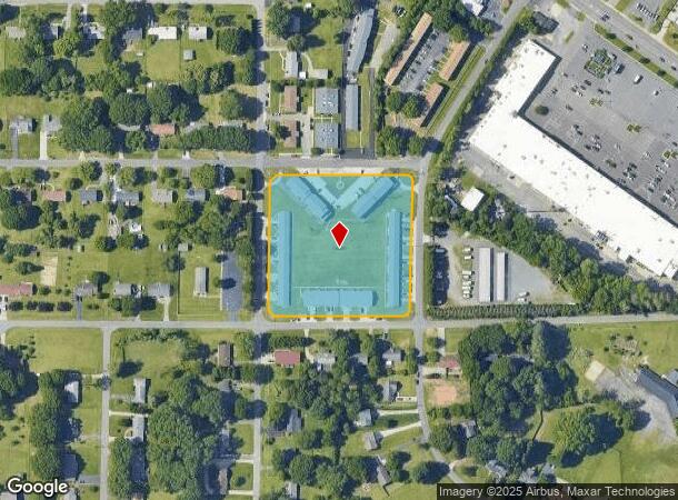  3726 Wabash Blvd, Winston Salem, NC Parcel Map