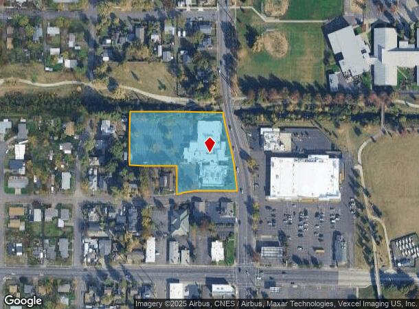 1600 Chambers St, Eugene, OR Parcel Map