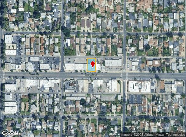  17533 Chatsworth St, Granada Hills, CA Parcel Map