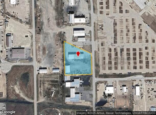 1478 N Derick Dr, Casper, WY Parcel Map