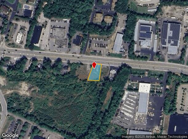  669 Plain St, Marshfield, MA Parcel Map