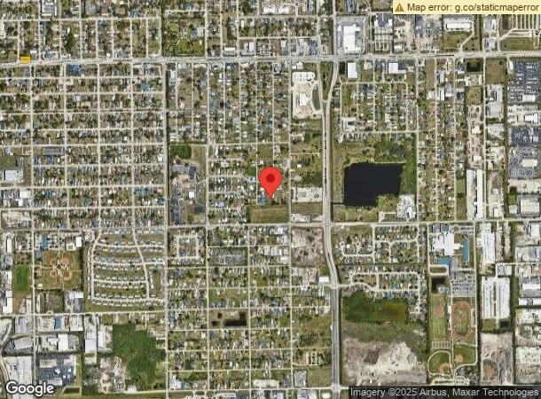  2861 Dr Martin Luther King Jr Blvd, Fort Myers, FL Parcel Map