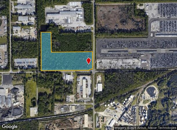  2240 Lane Ave N, Jacksonville, FL Parcel Map