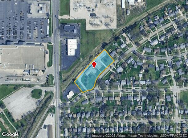 1660 Amesbury Rd, Toledo, OH Parcel Map