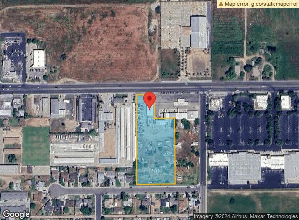  2010 E El Monte Way, Dinuba, CA Parcel Map