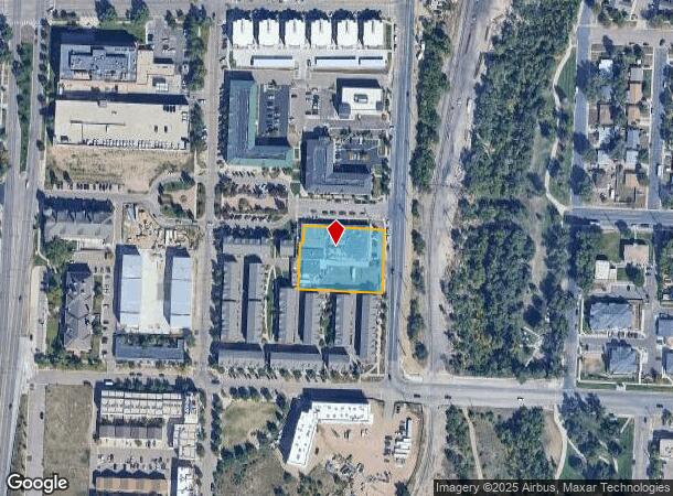  802 S Wahsatch Ave, Colorado Springs, CO Parcel Map