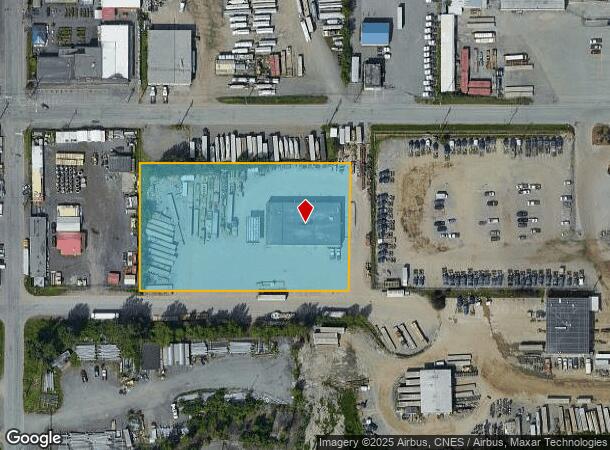  1651 E 2Nd Ave, Anchorage, AK Parcel Map