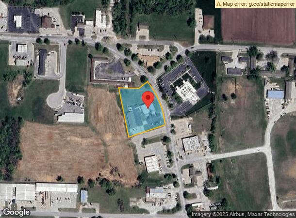  1104 N Commercial St, Harrisonville, MO Parcel Map