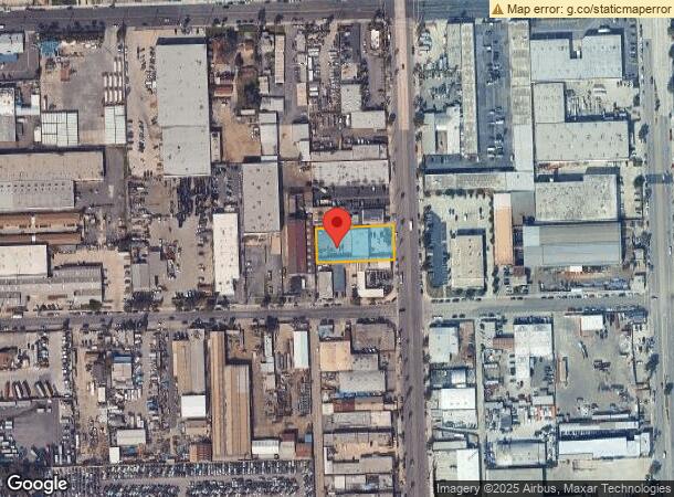  16619 S Broadway, Gardena, CA Parcel Map