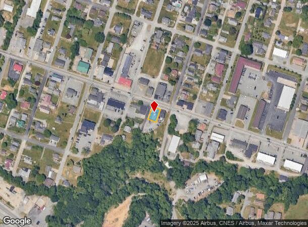  3437 University Ave, Morgantown, WV Parcel Map