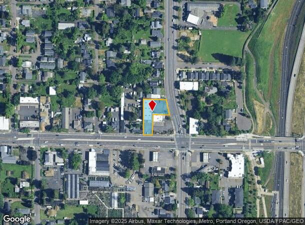  9107 Se Division St, Portland, OR Parcel Map