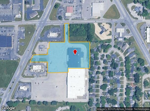 2940 Broadway St, Anderson, IN Parcel Map