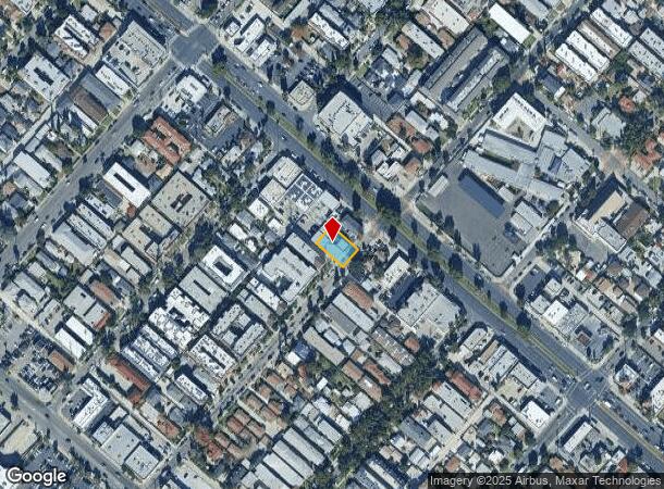 1063 Justin Ave, Glendale, CA Parcel Map