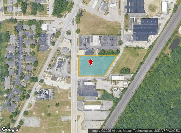  804 Front St, Berea, OH Parcel Map