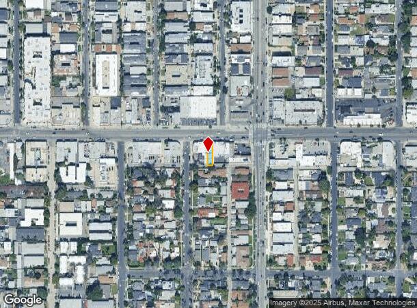  10620 Magnolia Blvd, North Hollywood, CA Parcel Map