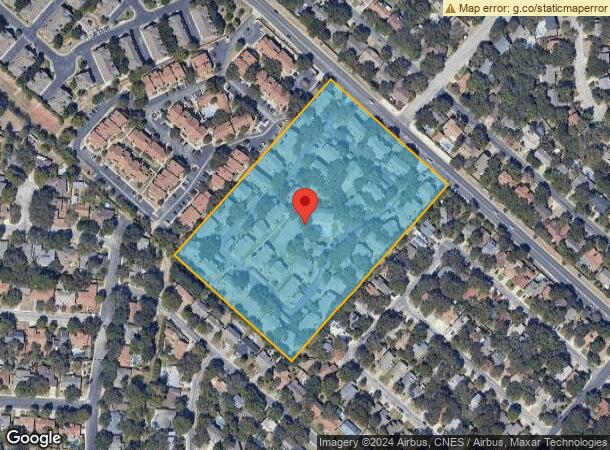  2650 Thousand Oaks Dr, San Antonio, TX Parcel Map