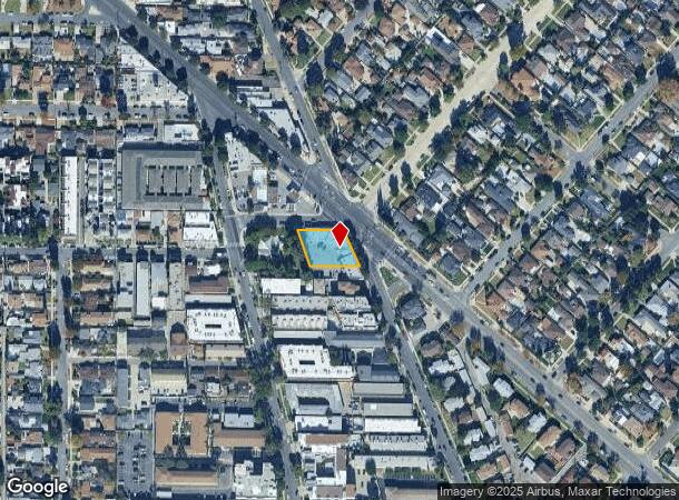 1911 N Glenoaks Blvd, Burbank, CA Parcel Map