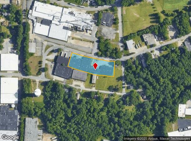 1309 Dorris Ave, High Point, NC Parcel Map