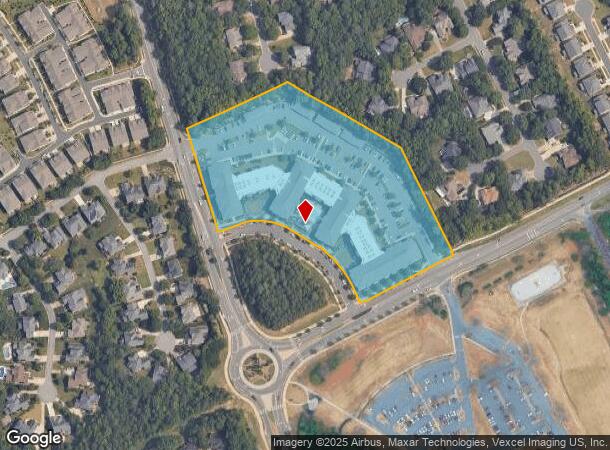 9550 Community Commons Ln, Charlotte, NC Parcel Map