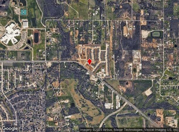  1415 E Renfro St, Burleson, TX Parcel Map