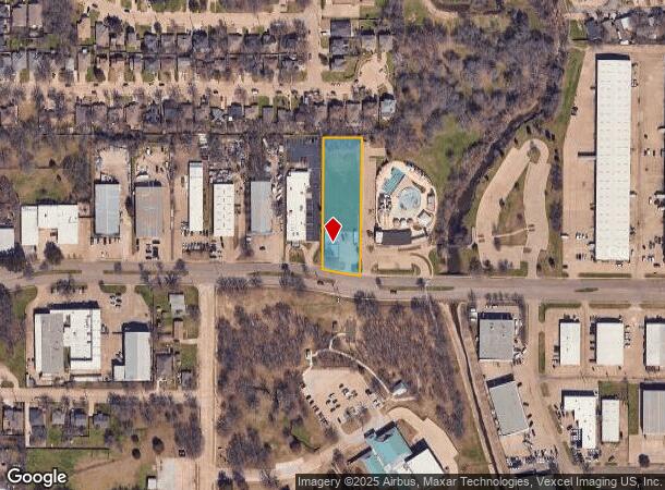 3715 Conflans Rd, Irving, TX Parcel Map