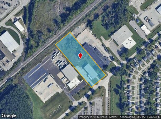  24951 Rockwell Dr, Euclid, OH Parcel Map