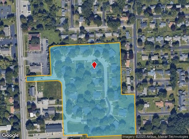  1776 Hudson Ave, Rochester, NY Parcel Map