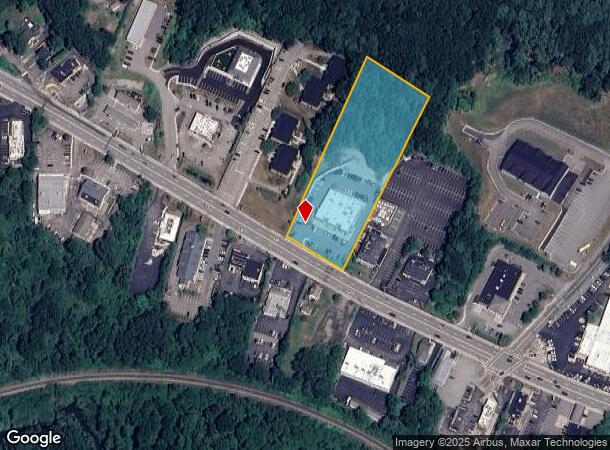  471-479 W Central St, Franklin, MA Parcel Map