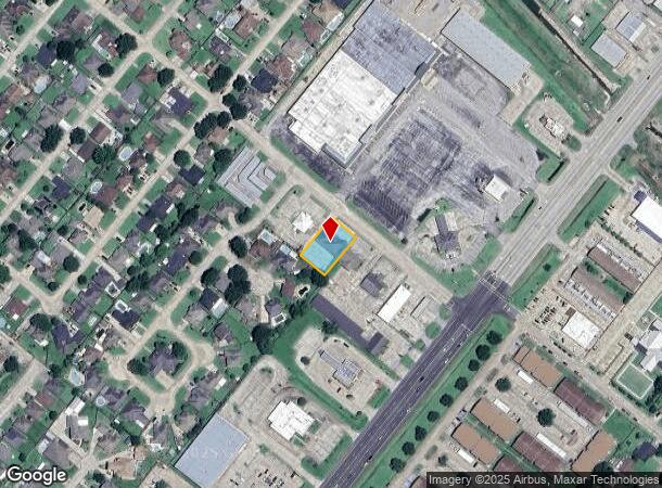  1508 S 21St St, Nederland, TX Parcel Map