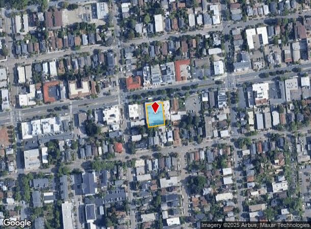  1732 University Ave, Berkeley, CA Parcel Map