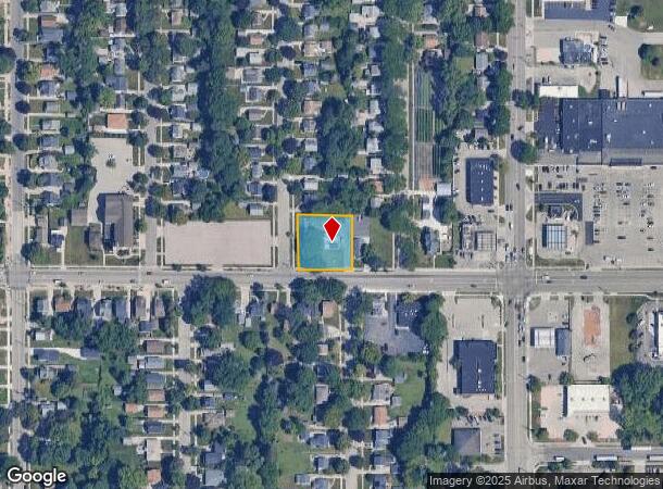 1077 Leonard St Ne, Grand Rapids, MI Parcel Map