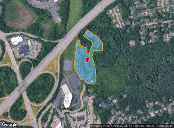 1 Littles Brook Ct, Burlington, MA Parcel Map
