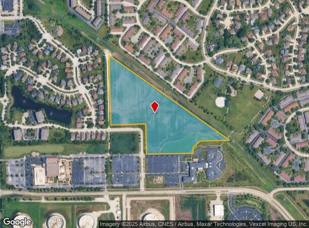 10750 W 183Rd St, Orland Park, IL Parcel Map