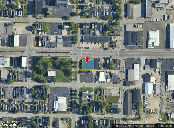  1922 W Franklin St, Evansville, IN Parcel Map