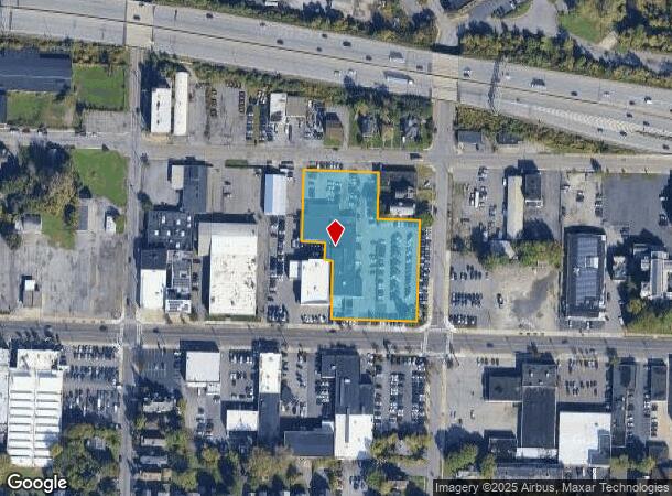  717 W Genesee St, Syracuse, NY Parcel Map