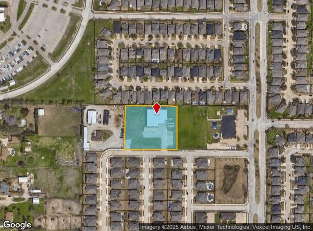  3553 Loddick Ln, Keller, TX Parcel Map