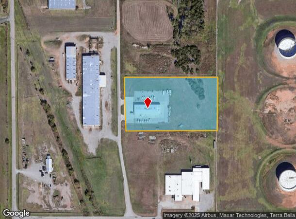 2122 S East Ave, Cushing, OK Parcel Map