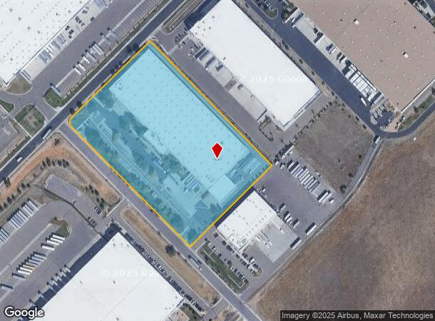  3550 Odessa Way, Aurora, CO Parcel Map