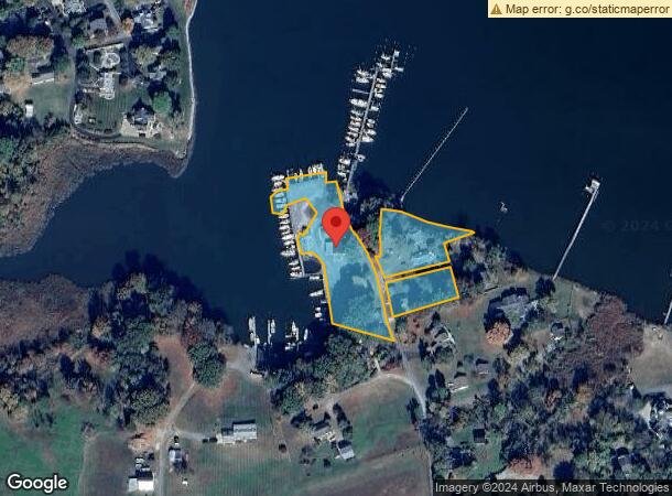  6115 Leitch Ln, Tracys Landing, MD Parcel Map