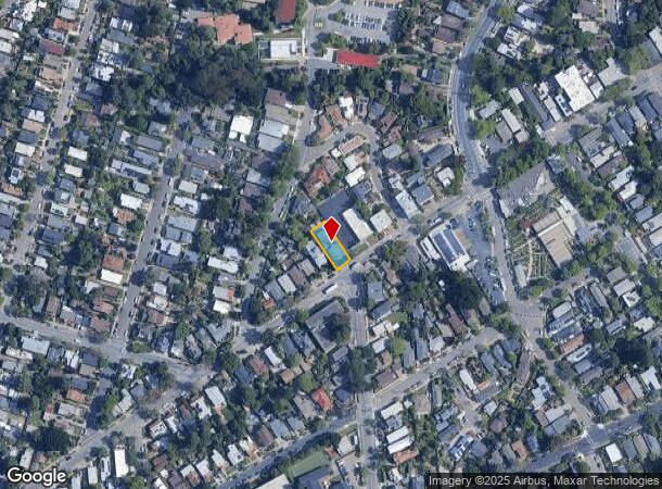  1497 Hopkins St, Berkeley, CA Parcel Map