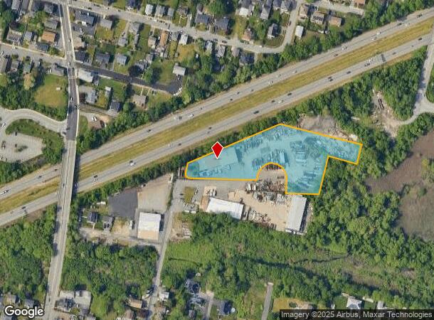 4 Lark St, Fall River, MA Parcel Map